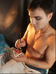 Naughty guys prefers sexy geisha clothes